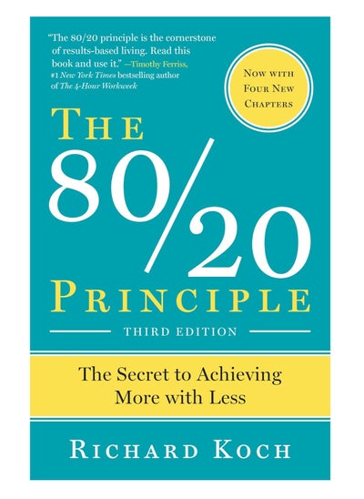 اشتري The 80/20 Principle The Secret to Success by Achieving More with Less في الامارات