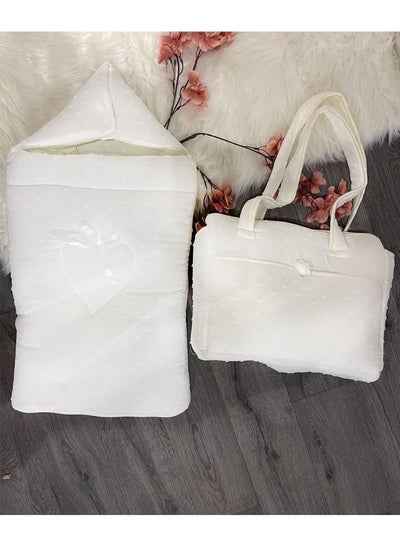 اشتري مدس مواليد حديثي الولادة مع حقيبة تخزين محمولة لحفاضات الاطفال في السعودية