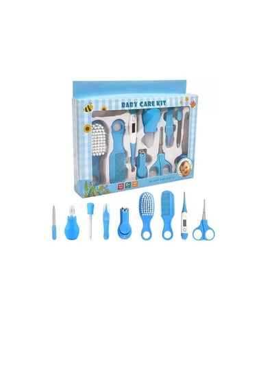 Buy 10 Pcs Baby Healthcare Nail Care Newborn Baby Care Kit Grooming Kit Gifting Set  (Blue) in Egypt