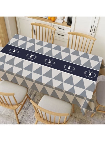 Buy Waterproof Table Cloth size 137x150 cm in Saudi Arabia