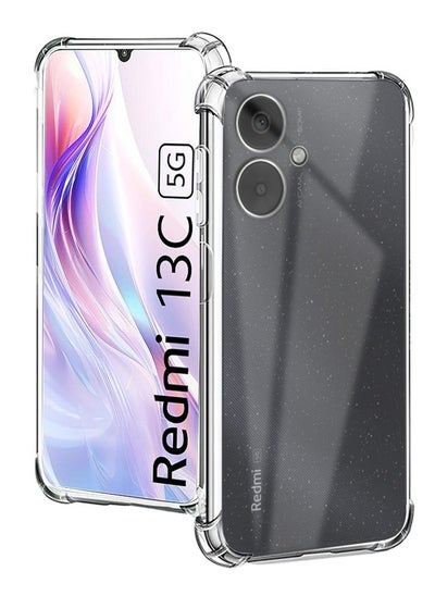 اشتري غطاء حماية واقٍ لهاتف Redmi 13C 5G يمنع بصمات الأصابع والاصفرار في السعودية