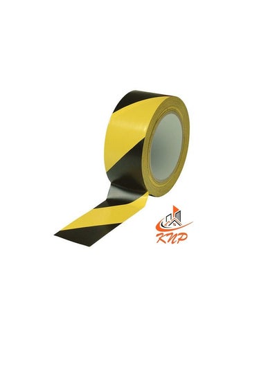 Buy 2" Floor Marking Tape Black And Yellow in UAE