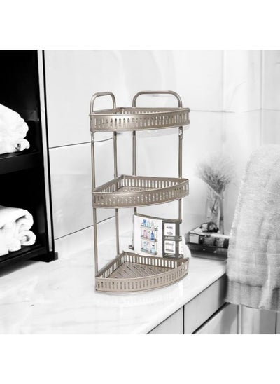 Buy Metal corner bathroom shelf in Saudi Arabia