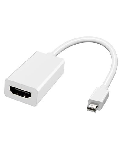 Buy Mini DisplayPort to HDMI Adapter Thunderbolt to HDMI Converter for MacBook Air/Pro Microsoft Surface Pro/Dock Monitor Projector and More in UAE