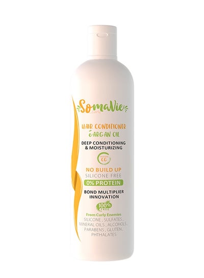 Buy Somavie Argan Conditioner for High & Sensitive protein and Low porosity Curly Hair 500ml in Egypt
