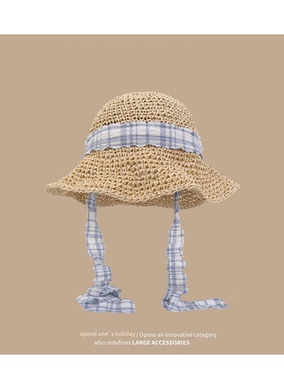 اشتري New Handmade Woven Sun Hat 56-58cm في الامارات