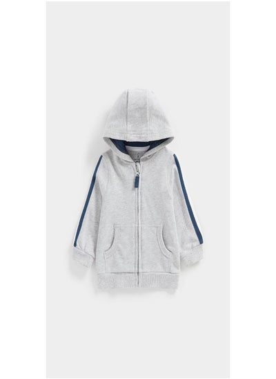 Buy Grey Zip Up Hoodie in Saudi Arabia