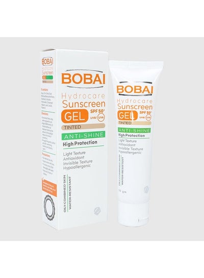 Buy BOBAI Hydrocare Sunscreen Tinted Gel SPF 50 (50 g) in Egypt
