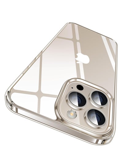 اشتري For iPhone 15 Pro Max Case Crystal Clear, Transparent Ultra Thin Protective Case for Women Men 15 Pro Max Case 6.7 Inch 2023, Transparent في السعودية
