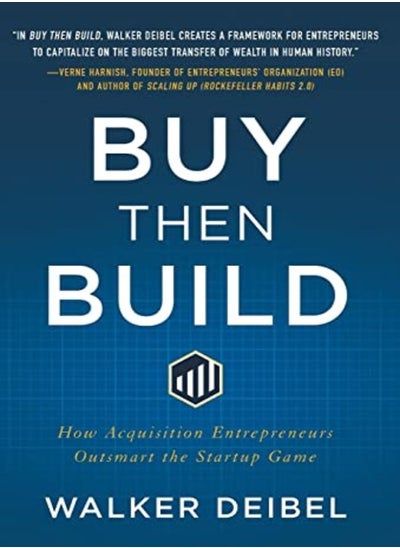 اشتري Buy Then Build How Acquisition Entrepreneurs Outsmart The Startup Game by Deibel, Walker Hardcover في الامارات