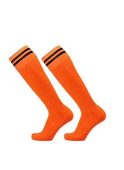 Buy M MIAOYAN adult football socks one size non-slip long tube over the knee socks student striped sports socks in Saudi Arabia