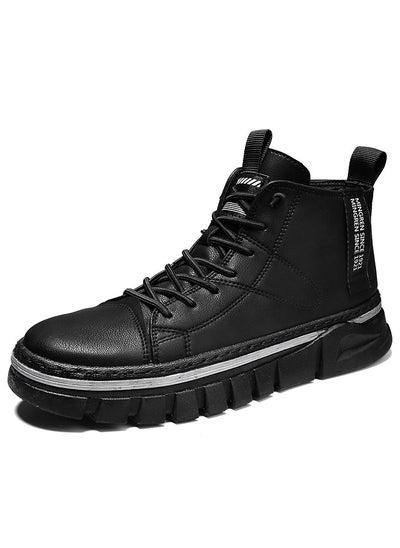 Buy Men's Outdoor Fashion High Top Casual Boots in UAE