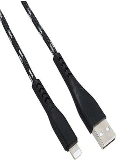 Buy Energea nyloflex, iphone lightning cable mfi 1.5m-black in Egypt