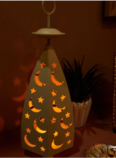 Buy White Moon Candle Holder in UAE