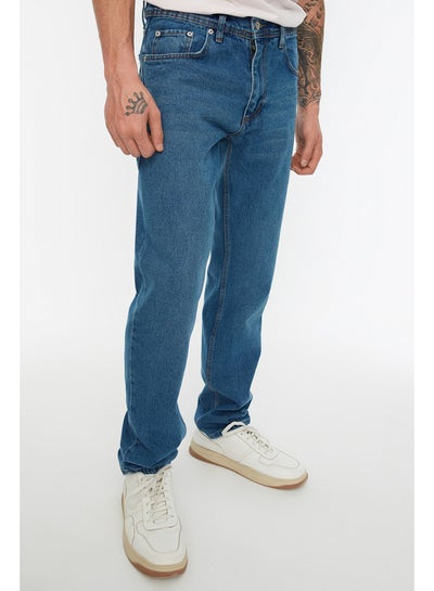Buy Jeans - Dark blue - Straight in Egypt
