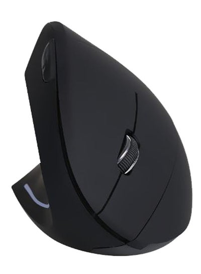 Buy Wireless Vertical Left Handed Mouse Black in Saudi Arabia