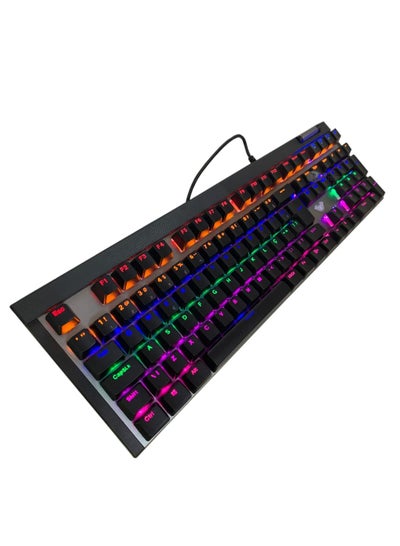 Buy AULA F3030 Full Mechanical Gaming Keyboard – Switch – rgb Backlight | Black / Silver in Egypt