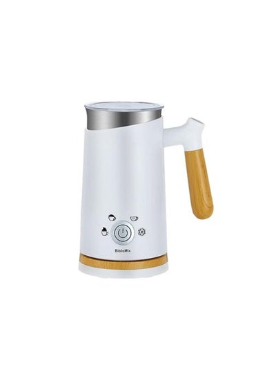 اشتري BioloMix NEW Automatic Hot and Cold Milk Frother Warmer for Latte, Foam Maker for Coffee, Hot Chocolates, Cappuccino في السعودية