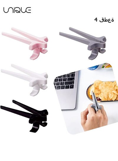 اشتري 4Pcs Gaming Finger Chopsticks, Snack Clip, Game Finger Cover, Game Controller, Game Accessories, Mobile Phone Accessories, Gamer Gift, Finger Pliers في السعودية