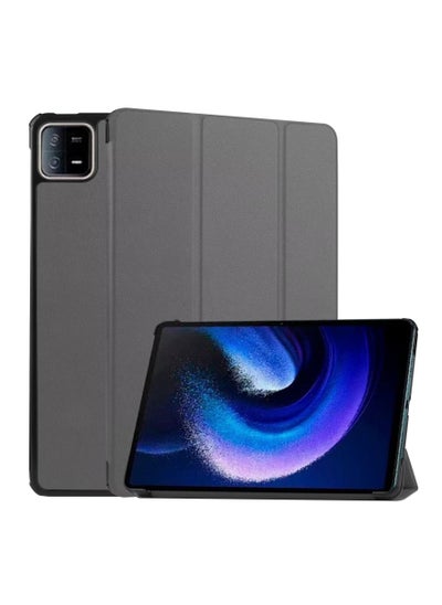 اشتري Hard Shell Smart Cover Protective Slim Case for Xiaomi Mi Pad 6 /Pad 6 Pro Grey في السعودية