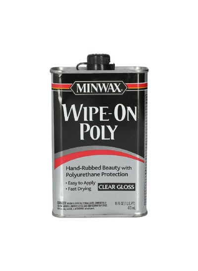 Buy Fast Drying Wipe On Poly Clear Gloss 16 fl oz 40900000 in Saudi Arabia