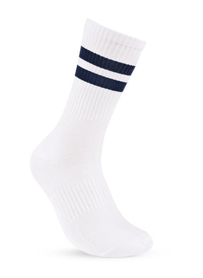 اشتري STITCH Unisex Half Terry Long Sock - Stripes في مصر