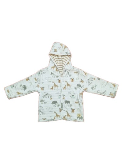 Buy Sheer Hugs Reversible Jacket for Boys, White, 62 in UAE