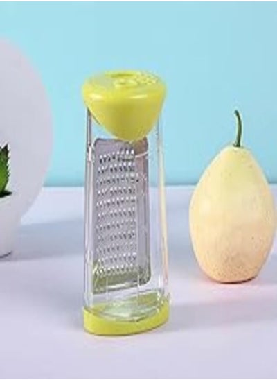 اشتري Box Grader Removable Versatile Professional Cheese Grater Durable Coarse Grater Food Zester Potato Vegetable Grater في مصر