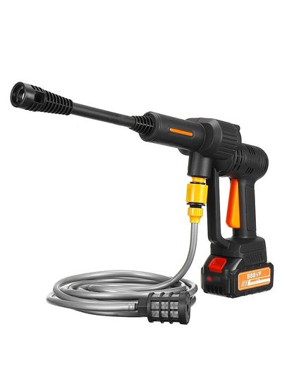 Buy Rechargeable water pressure gun for washing cars, bicycles and windows /888VF in Egypt