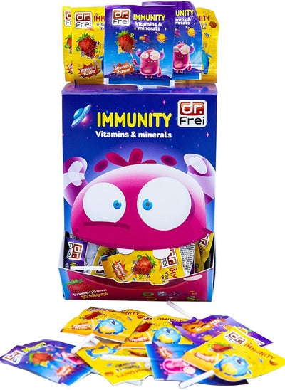 Buy Dr Frei Immunity Lollipops (50 pcs) in UAE