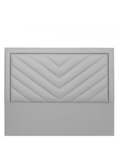 Buy H011 | Velvet headboard - Light Grey in Saudi Arabia