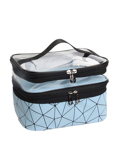 Buy Multifunctional double layer cosmetic bag in Egypt