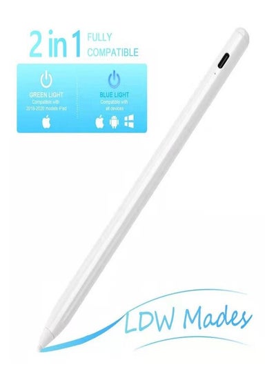 Buy Brandtech Universal Stylus Pen for touch screens, Passive Stylus pen Compatible with iOS and Android devices, iPad iPhone laptop Samsung phones and tablets, for Drawing and Handwriting in UAE