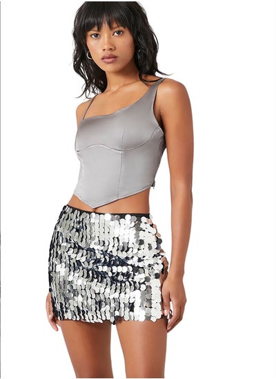 اشتري Sequin A-line Mini Skirt في مصر