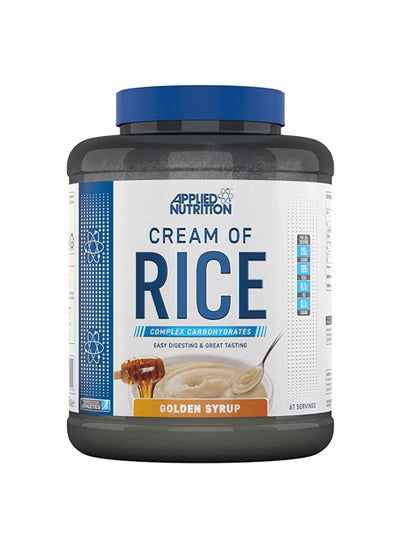 Buy Applied Nutrition Cream of Rice Golden Syrup 67 Servings in UAE