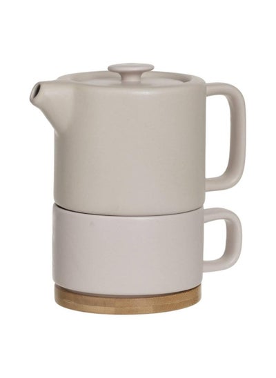 Buy SG Earthenware Teapot Set 800ml in UAE