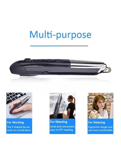 Buy Wireless Optical Touch Pen Mouse Grey/Silver in Saudi Arabia