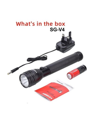 Buy Heavy Duty Water Resistant Emergency Torch Light Rechargeable Fog Light in Saudi Arabia