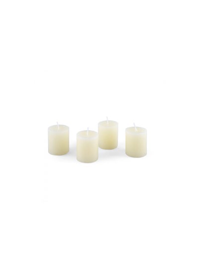 Buy Indulgence 4 piece Votive Candle Musk Mallow in UAE