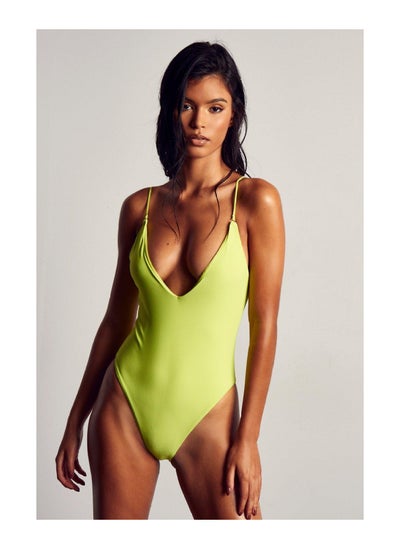 Buy Plunge Strappy Swimsuit in Saudi Arabia