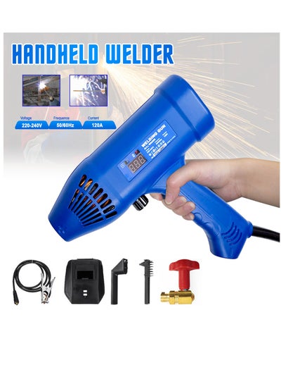 Buy Handheld Welding Gun Machine Premium Quality Tool Kit Power Tools/ 120A / 220-240V / 50-60Hz Heat Protection Gun in Saudi Arabia