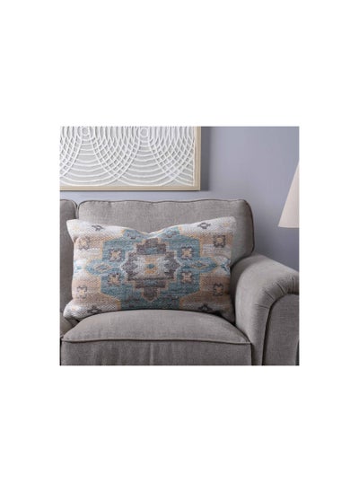 اشتري Angkor Eco-friendly Filled Cushion 40x65cm - Grey في الامارات