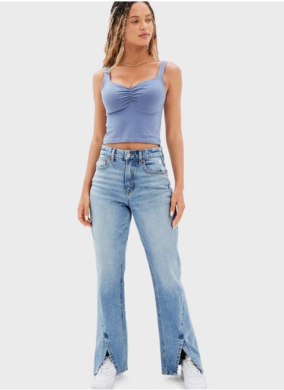 Buy Flared Bottom Jeans in UAE