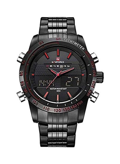 Buy Water Resistant Analog/Digital Watch NF9024 in Saudi Arabia