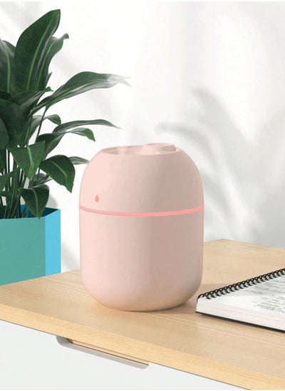 Buy Portable Mini Air Humidifier with USB Power, Ultra-Quiet Operation, Auto Shut-Off, Two Mist Modes, Nano Atomization, and Night Light - Perfect for Home, Office, Car, Baby Room, and Travel in UAE