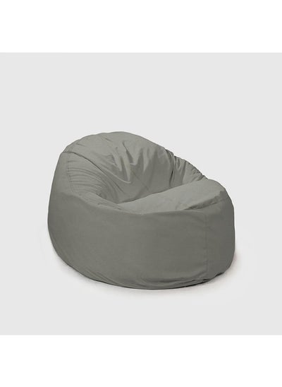 Buy Koze Bean Bag 75X95X75 cm-Ash Grey in Egypt