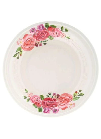 اشتري Abraj Melamine Dinner Plate TM19-391SQ (White) في السعودية