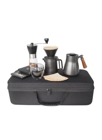 Buy Portable Drip Coffee Set Manual V60 Filter Coffee Cup with Travel Case in Saudi Arabia