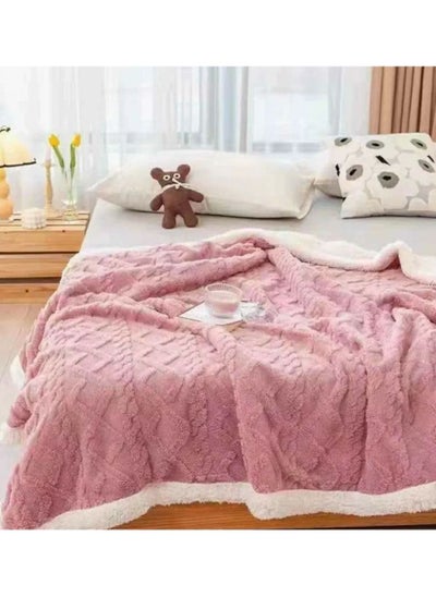 Buy COMFY SOFT & FLUFFY 200X230CM SHEEP BLANKET 2 in UAE