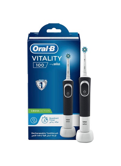 Buy VITALITY 100 PINK ELECTRIC RECHARGEABLE TOOTHBRUSH in UAE